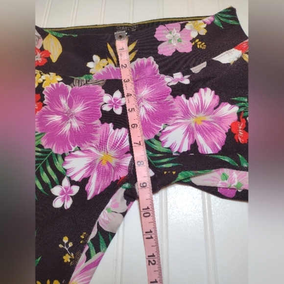 Calvin Klein women's floral print leggings size (M) - Picture 13 of 14
